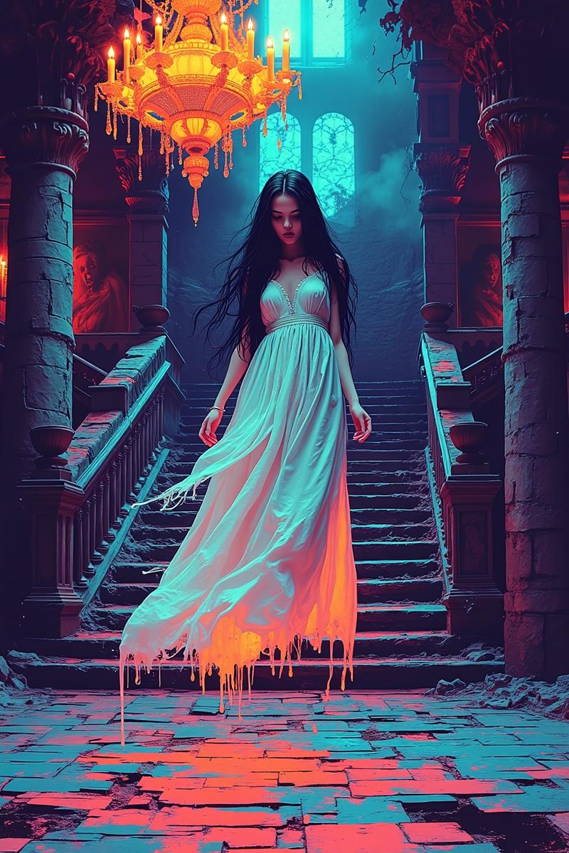 00105-3357504537-Gothic horror of a ghost-like oni maiden haunting an old English castle, dimly lit, eerie atmosphere, floating above the ground,.png